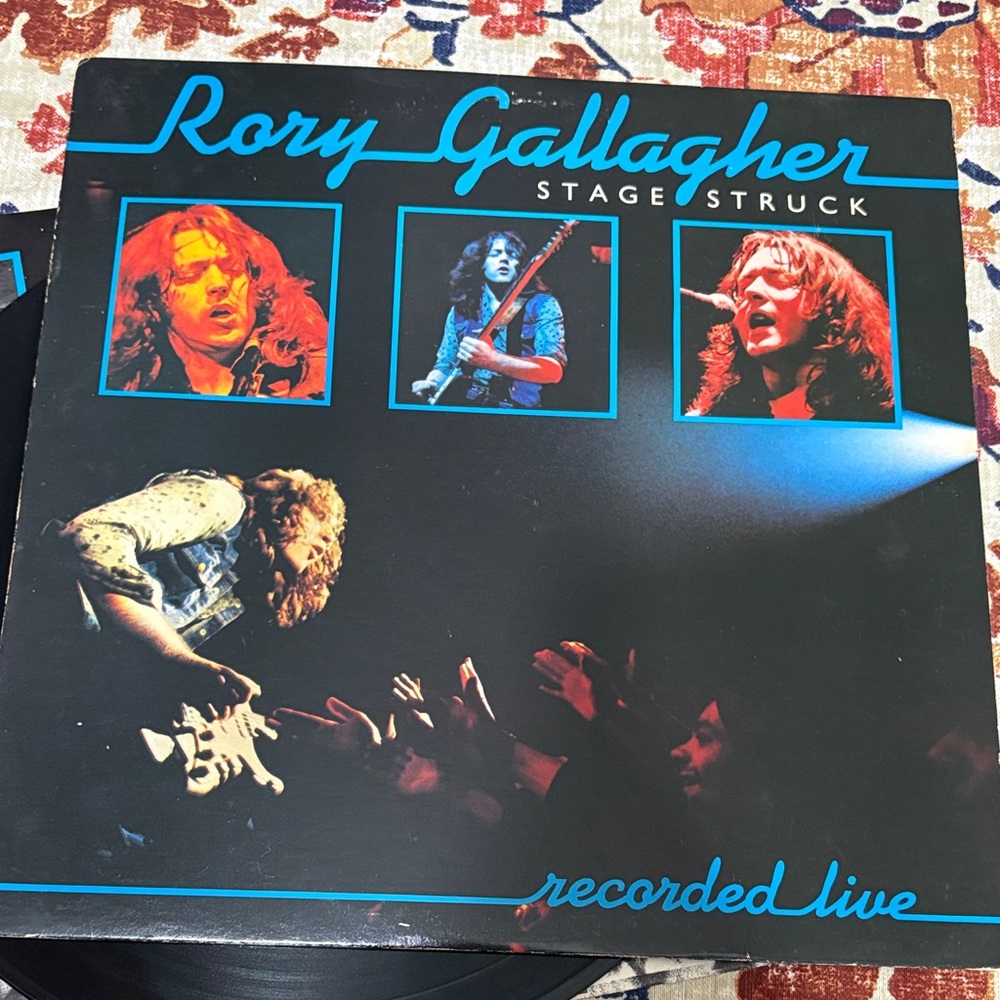 Rory Gallagher Stage Struck Live Vinyl